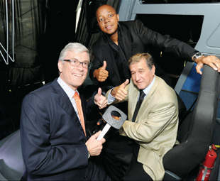 Getting on board the Bafana Bafana bus