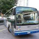 Hybrid bus advancement