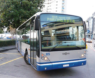 Hybrid bus advancement