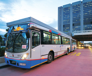 Mother City boards the BRT
