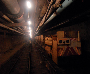 Transformers and Toyotas in an underground city