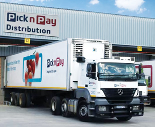 The Pick n Pay distribution centre in Meadowdale, Gauteng, is responsible for most of the deliveries in Gauteng and covers 302 stores.