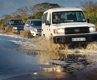 Land Cruiser is the master of Africa – models include the 76 Station Wagon, Prado and 78 Wagon.