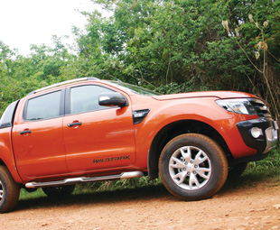A tad kitsch, but top of the range Wildtrak is fully kitted out. Retails for a whopping R436 700, though. It’s the one you’ll secretly want.