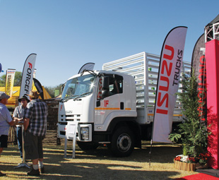 Isuzu Trucks SA shows just how boer (farmer) its trucks really are. 
