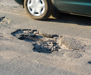 Poorly maintained roads will eventually take their toll.