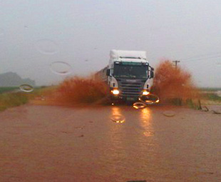 Weather causes transport havoc