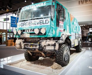 Iveco’s Dakar-winning truck.