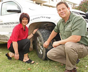 Goodyear shatters records and fends off poachers 
