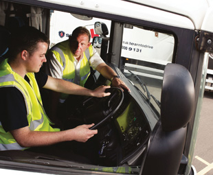 Selecting and employing a new truck or bus driver
