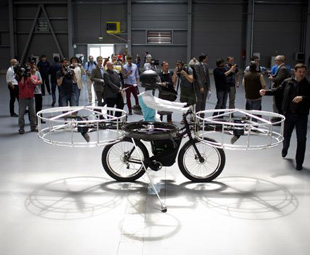 Czech it out – a flying bike!
