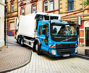 Volvo’s new low-entry FE cruiserweight range is aimed at refuse collection and city distribution applications.