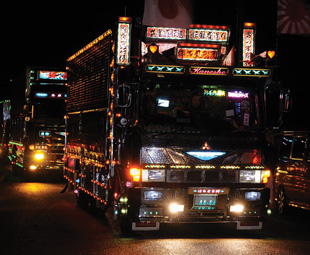 Japanese Dekotora trucks are possibly the most extreme examples of Asia’s truck-customising culture.