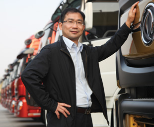 Huang (Gary) Gang, president of Dongfeng, has global aspirations.