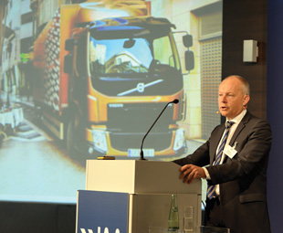 Claes Nilsson, president of Volvo Trucks, was clearly frustrated at the lack of consistent legislation.