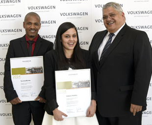 Two top VWSA trainees