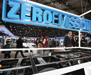 Green technology was a focal point at the IAA this year.