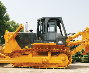 This vehicle is part of the Shantui range of construction vehicles, which Ever Star Industries introduced at Electra Mining.