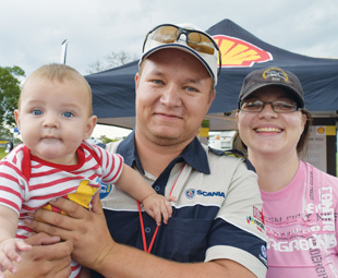 Dewald and Desire Coertse are passionate truckers!