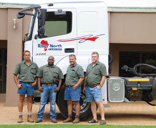 River North Carriers is delighted with how John William’s Commercial Vehicles honours its agreements.