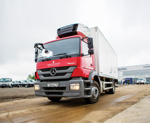 Mercedes magic in Russia