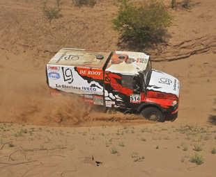 Iveco dominates Dakar, SA is on podium!