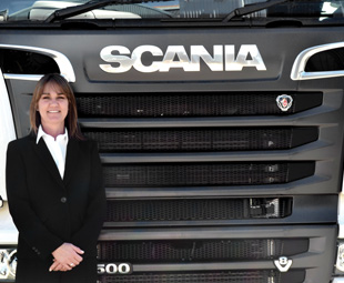 Scania Truck Rental national manager, Nicola Engelbrecht.