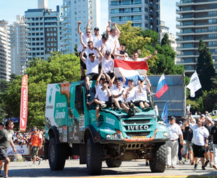 Iveco tackled the demands of Dakar with aplomb.