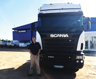 Peter Webster leads the new Scania operation in Mozambique.