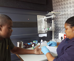 Free medical screening in the Winelands