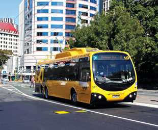 Wellington trolleybuses come off the wires